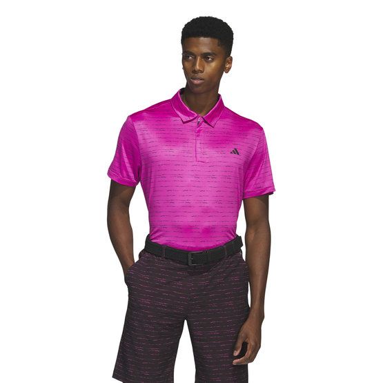 Adidas STRIPE ZIPPER Halbarm Polo in pink online kaufen Golf House