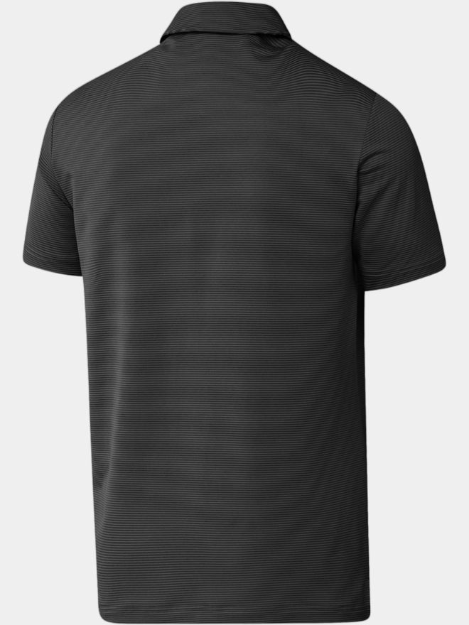 adidas OTTOMAN STRIPE PRIMEGREEN Halbarm Polo schwarz