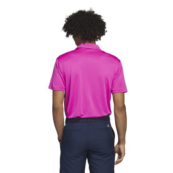 Adidas performance half sleeve polo pink