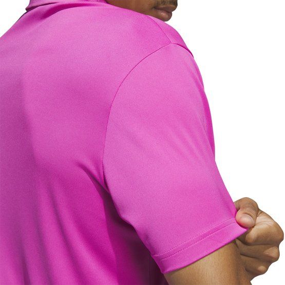 Adidas performance half sleeve polo pink