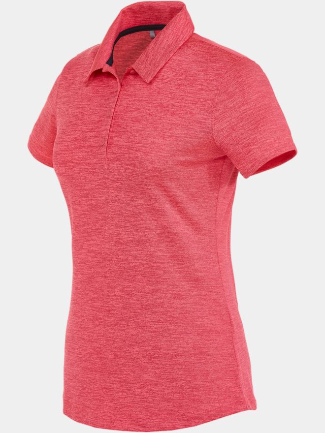 Under Armour Zinger Halbarm Polo pink