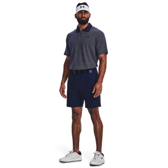 Under Armour T2G Printed Halbarm Polo navy