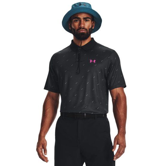 Under Armour Perf 3.0 Deuces Polo s krátkým rukávem černá