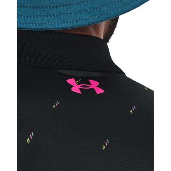 Under Armour Perf 3.0 Deuces Polo s krátkým rukávem černá