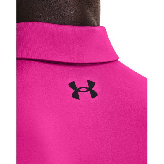 Under Armour T2G Halbarm Polo pink