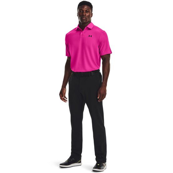 Under Armour T2G Halbarm Polo pink