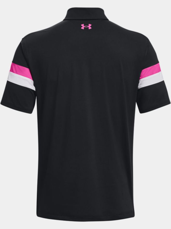 Under Armour T2G Blocked Halbarm Polo schwarz