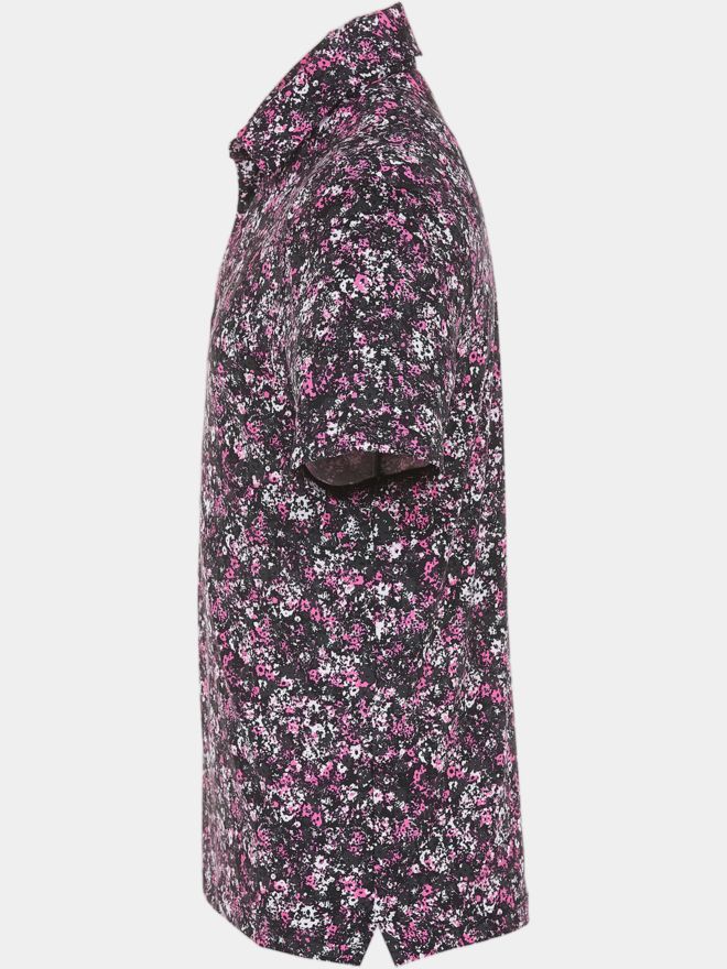 Under Armour Playoff 3.0 Floral Speckle Halbarm Polo schwarz