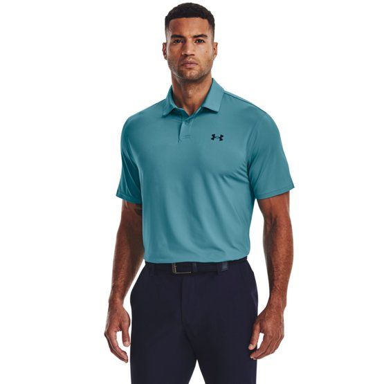 Under Armour T2G Halbarm Polo türkis