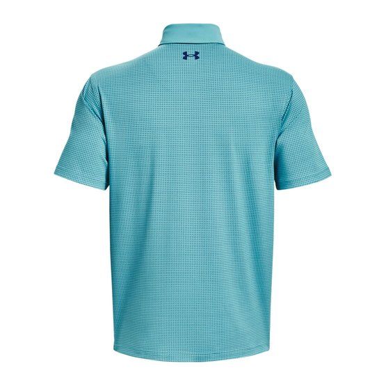 Under Armour T2G Printed Halbarm Polo türkis