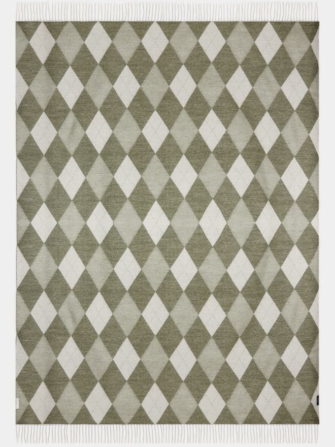 Golf House Argyle Decke grün