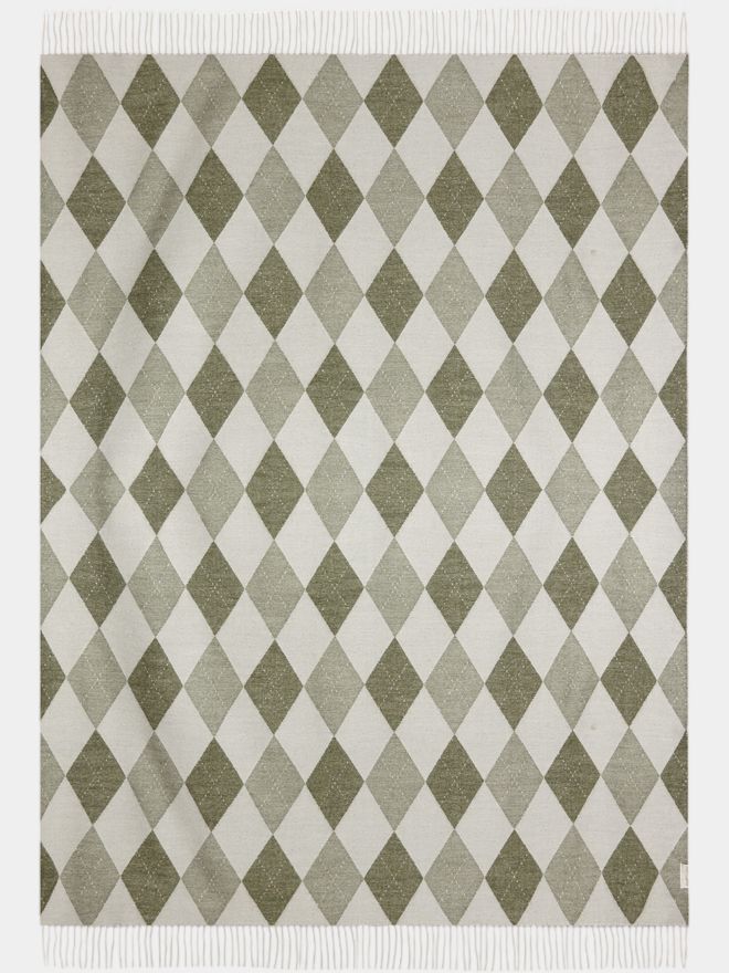 Golf House Argyle Decke grün