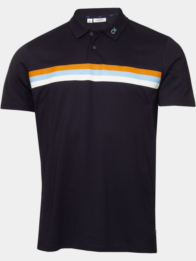 Calvin Klein PARKER Halbarm Polo navy
