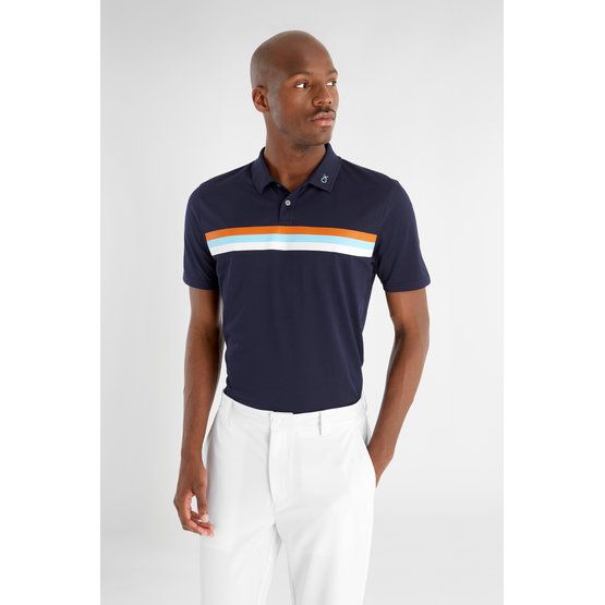 Calvin Klein PARKER Halbarm Polo navy