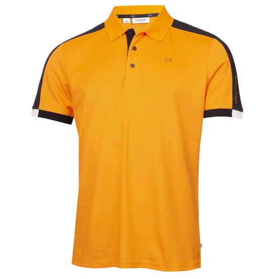 Calvin Klein MILES Halbarm Polo orange