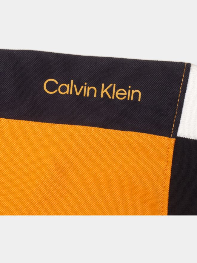 Calvin Klein MILES Halbarm Polo orange