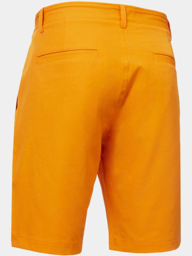 Calvin Klein BULLET REGULAR FIT STRETCH Bermuda Hose orange
