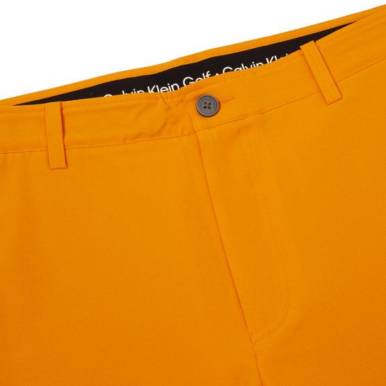 Calvin Klein BULLET REGULAR FIT STRETCH Bermuda Pants orange