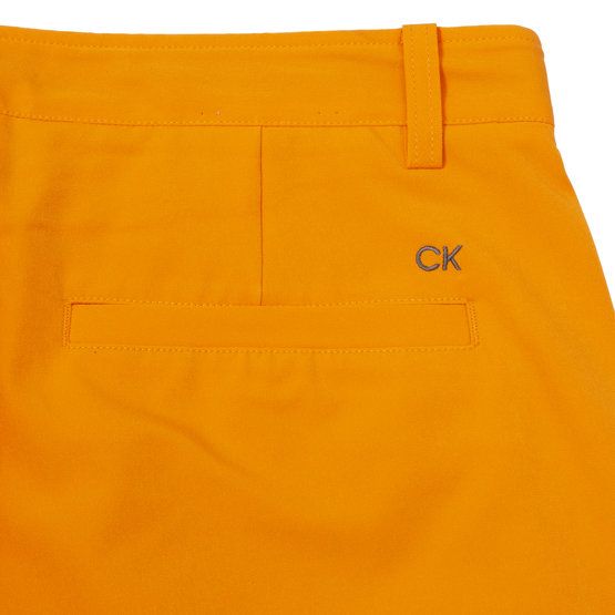 Calvin Klein BULLET REGULAR FIT STRETCH Bermuda Pants orange