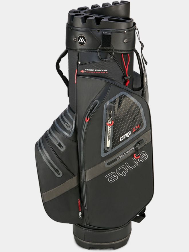 Big Max Aqua Silencio 4 Cartbag schwarz