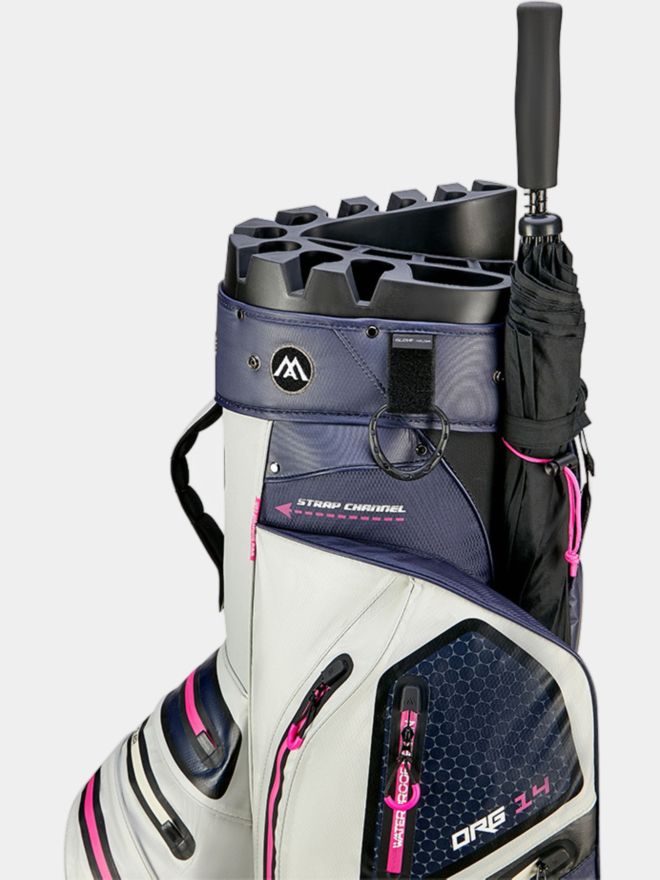 Big Max Aqua Silencio 4 Cartbag weiß