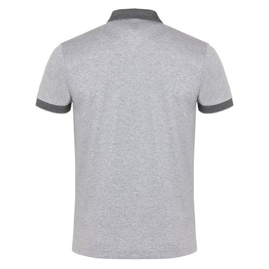 BOSS  Paddy 1 regular fit half sleeve polo gray melange