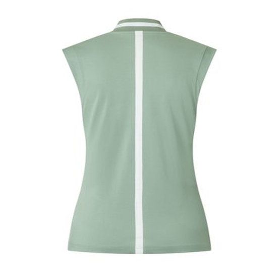 Bogner  EVA sleeveless polo green