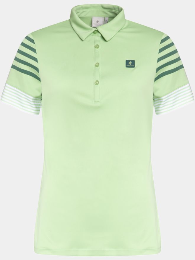 Cross W SPORTY Halbarm Polo hellgrün