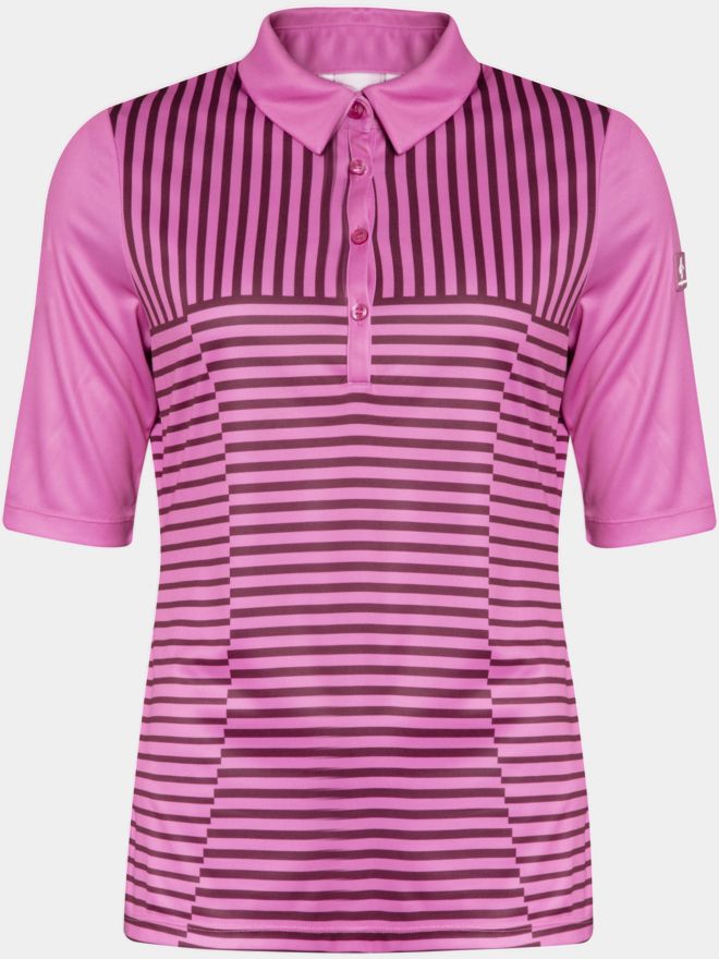 Cross W IDA Halbarm Polo pink