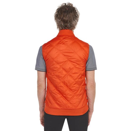 Daniel Springs Thermo Steppweste orange