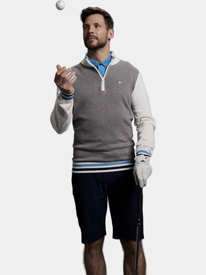 Daniel Springs Funktions-Bermuda Hose tinte