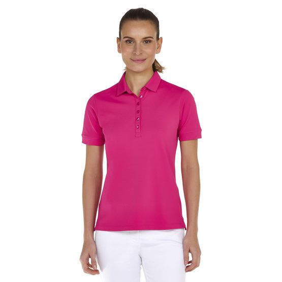 Valiente basic polo half sleeve polo pink