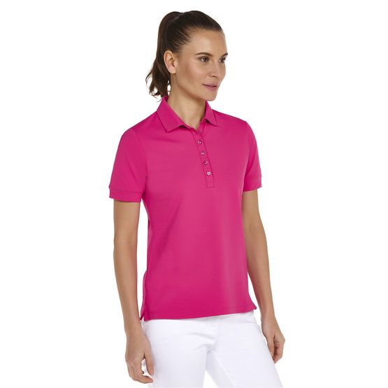 Valiente basic polo half sleeve polo pink