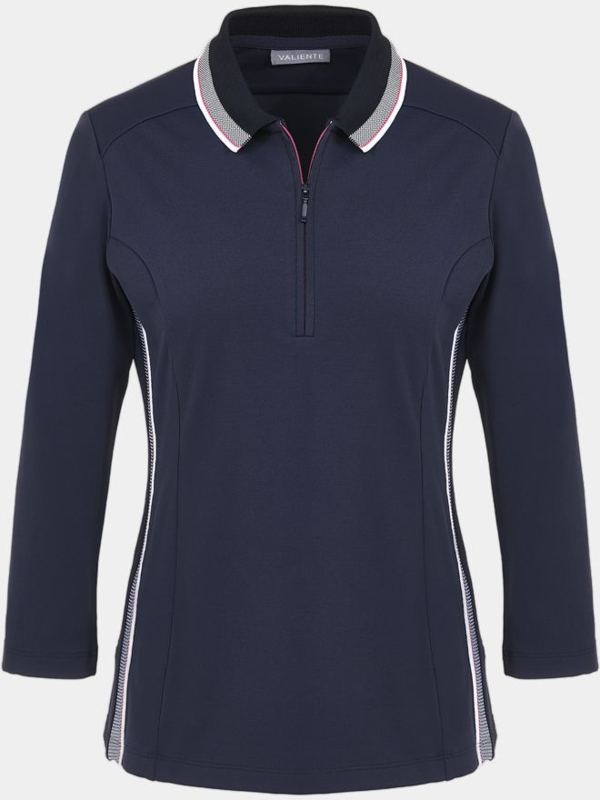Valiente Poloshirt 3/4 Arm navy