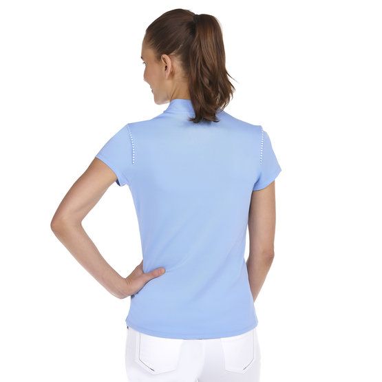 Valiente Halbarm Polo hellblau