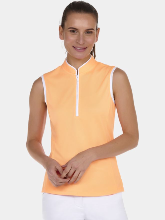Valiente ärmelloses Polo orange