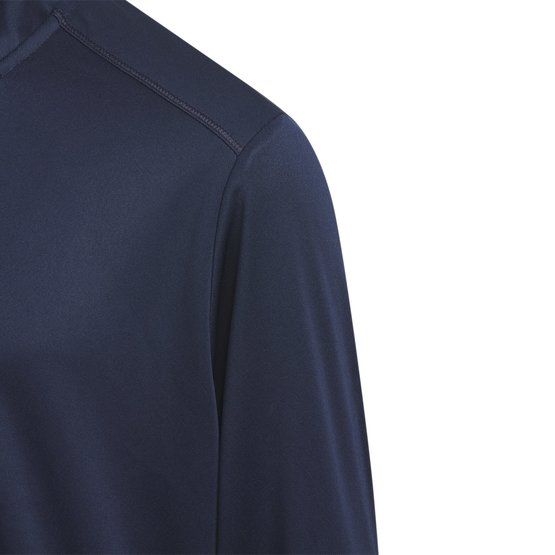 Adidas BOYS QUARTER ZIP HEATHER PULLOVER Stretch Midlayer navy