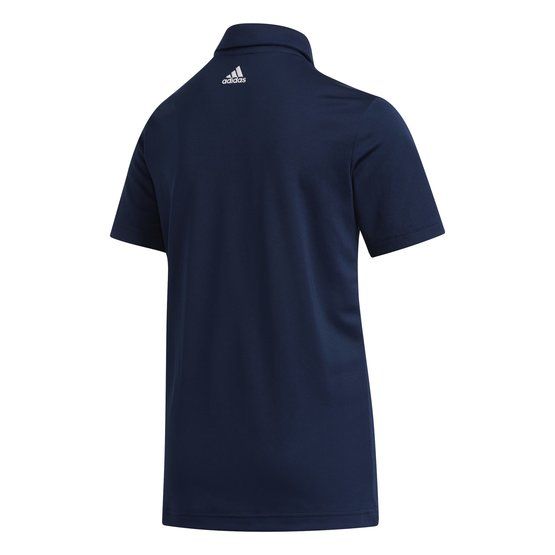 adidas THREE STRIPE Halbarm Polo navy