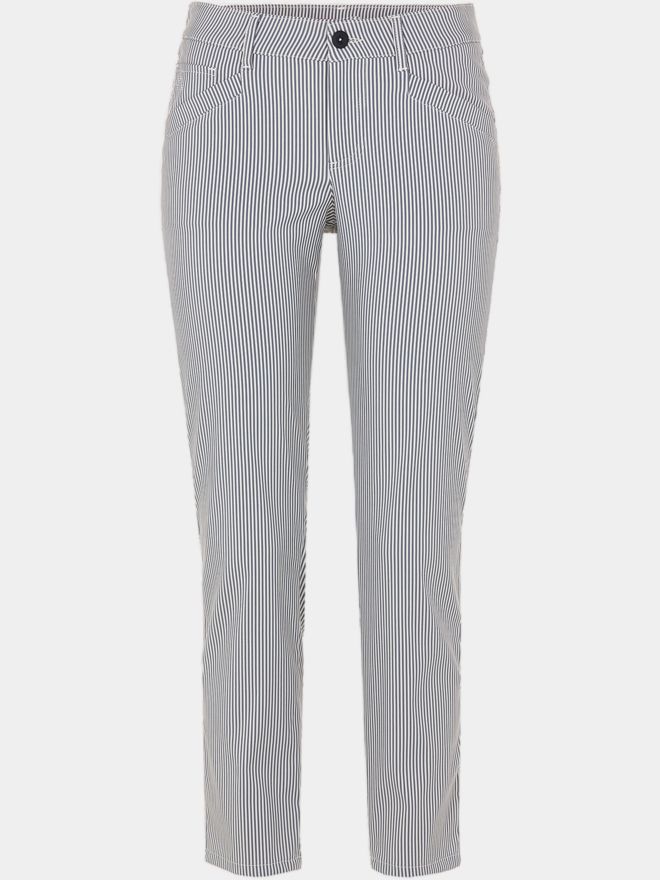 Alberto JANA - CR - WR Summer Stripe 7/8 Hose gestreift