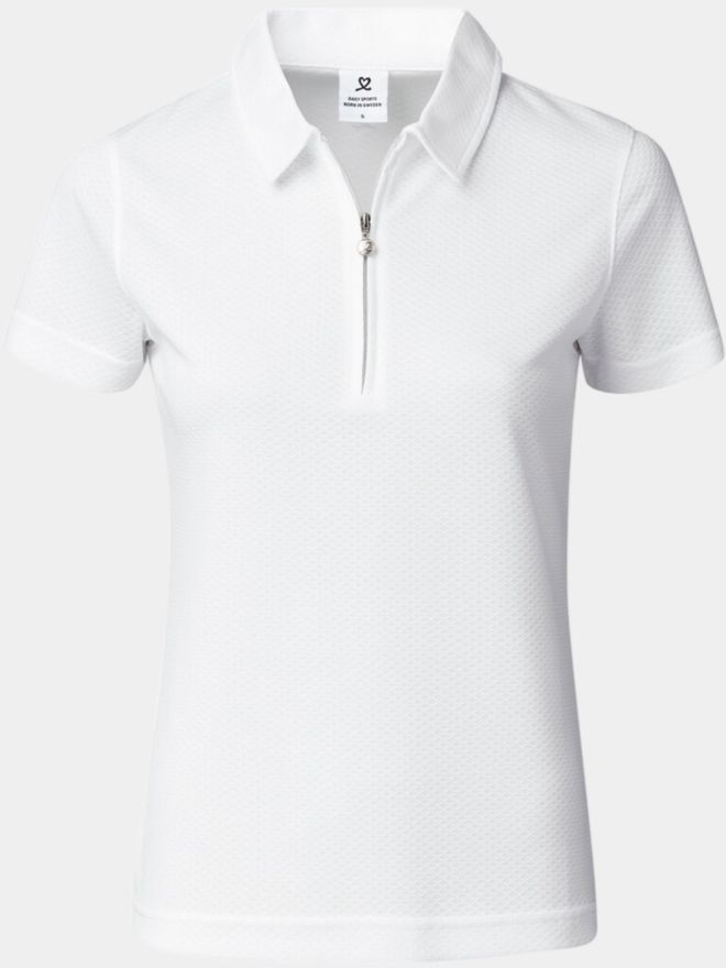 Daily Sports PEORIA Halbarm Polo weiß