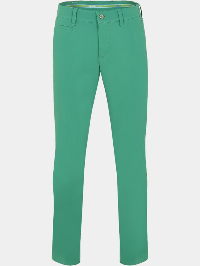 Alberto ROOKIE - 3xDRY Cooler Chino Hose grün