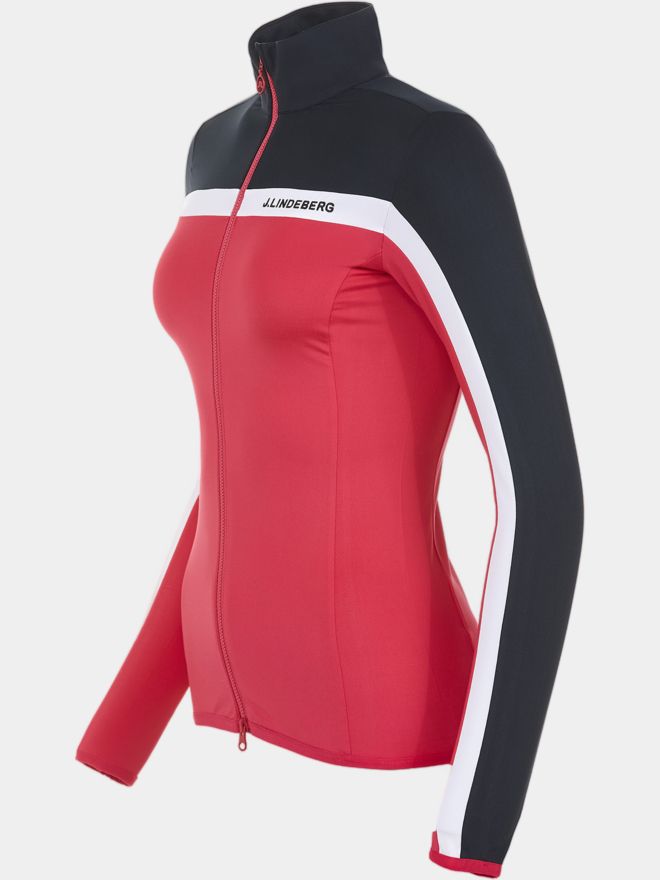 J.Lindeberg Janice GH Mid Layer Stretch Jacke pink