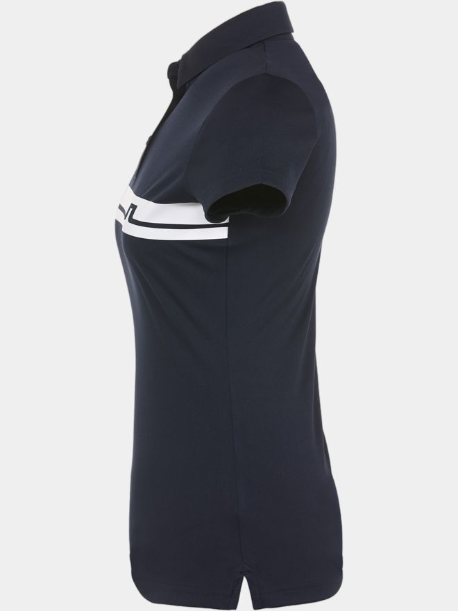 J.Lindeberg Orla GH Halbarm Polo navy