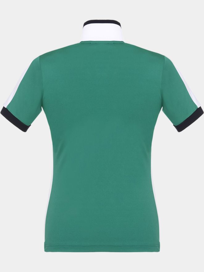J.Lindeberg Minna GH Halbarm Polo grün