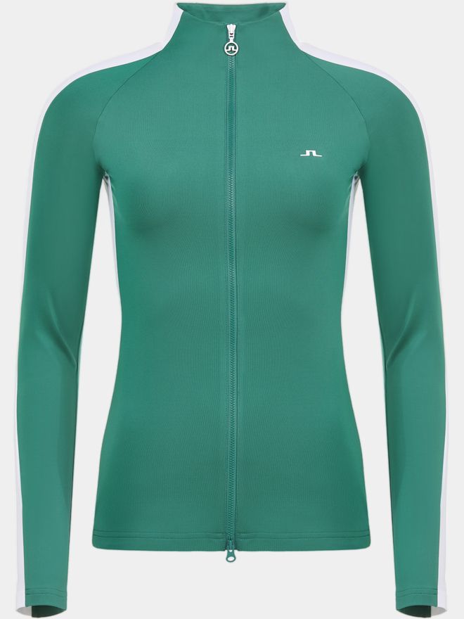 J.Lindeberg Marie GH Mid Layer Stretch Jacke grün