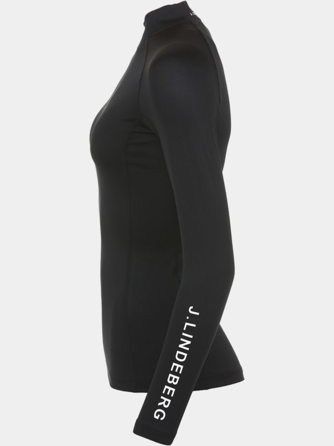 J.Lindeberg Asa Soft Compression Top Stretch Unterzieher schwarz