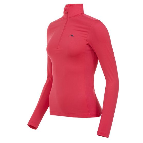 J.Lindeberg Lauryn Half Zip Stretch Midlayer pink