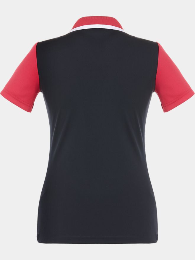 J.Lindeberg Antonia Halbarm Polo navy