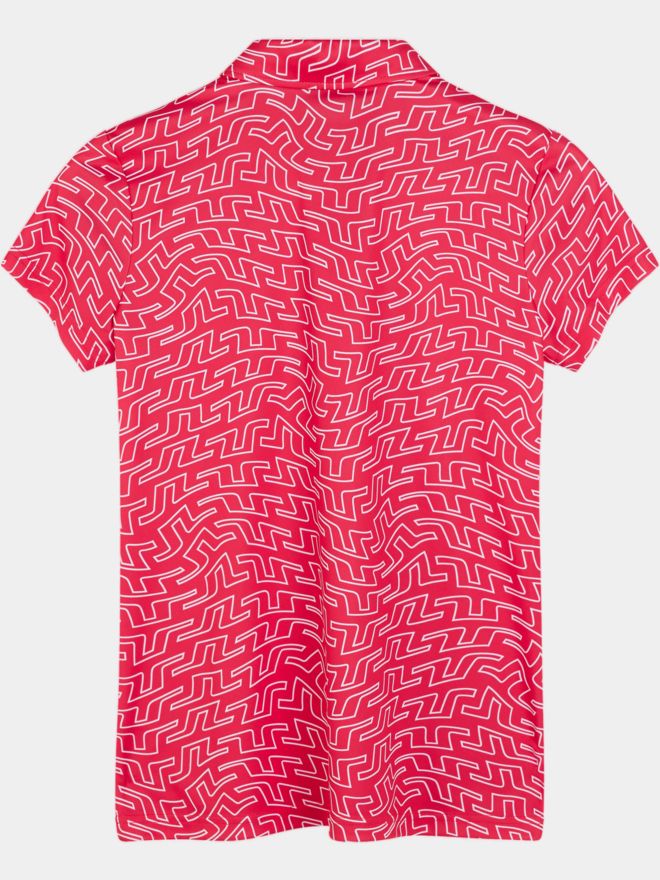 J.Lindeberg Cara Halbarm Polo pink