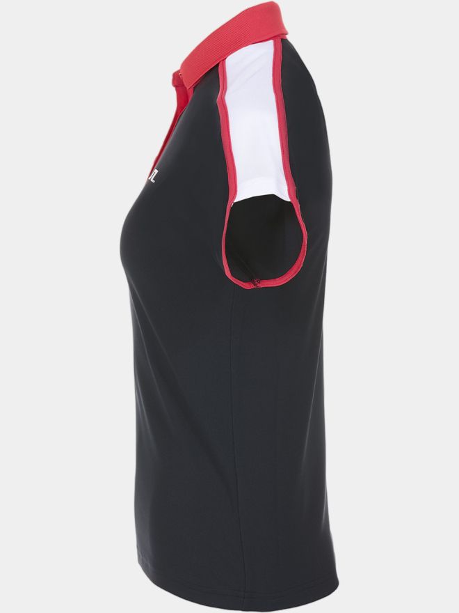 J.Lindeberg Beatrix Halbarm Polo navy